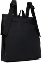RAINS Black MSN Backpack