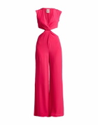 Semicouture Womens Jumpsuit in Magenta