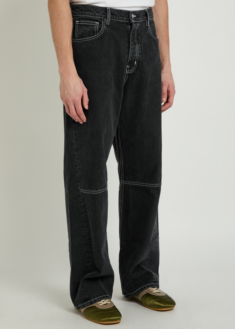Nahmias Venice Straight-leg Jeans Black