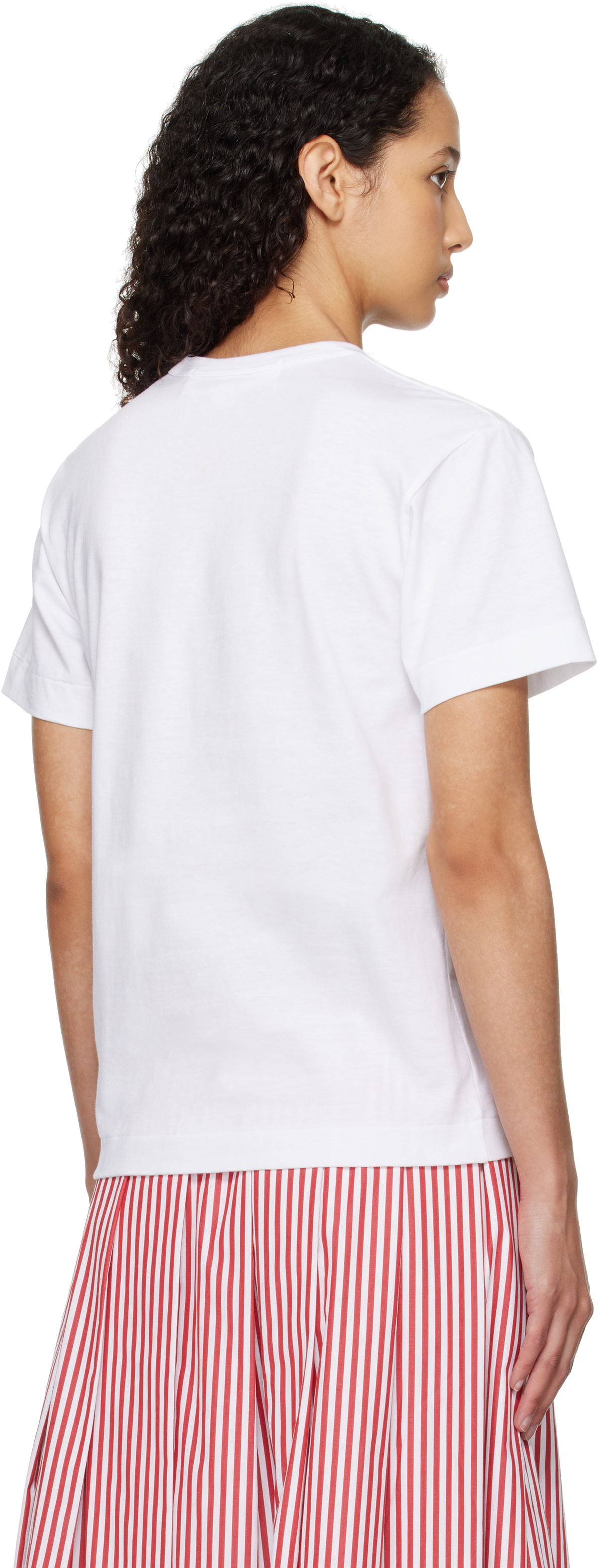 COMME des GARÇONS PLAY White Heart T-shirt