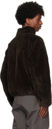 John Elliott Brown Corduroy Puffer Jacket