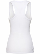 STELLA MCCARTNEY Crystal Embellished Jersey Tank Top