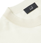 Dunhill - Cotton-Piqué T-Shirt - Neutrals