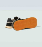 Dolce&Gabbana DG Cushion suede-trimmed sneakers