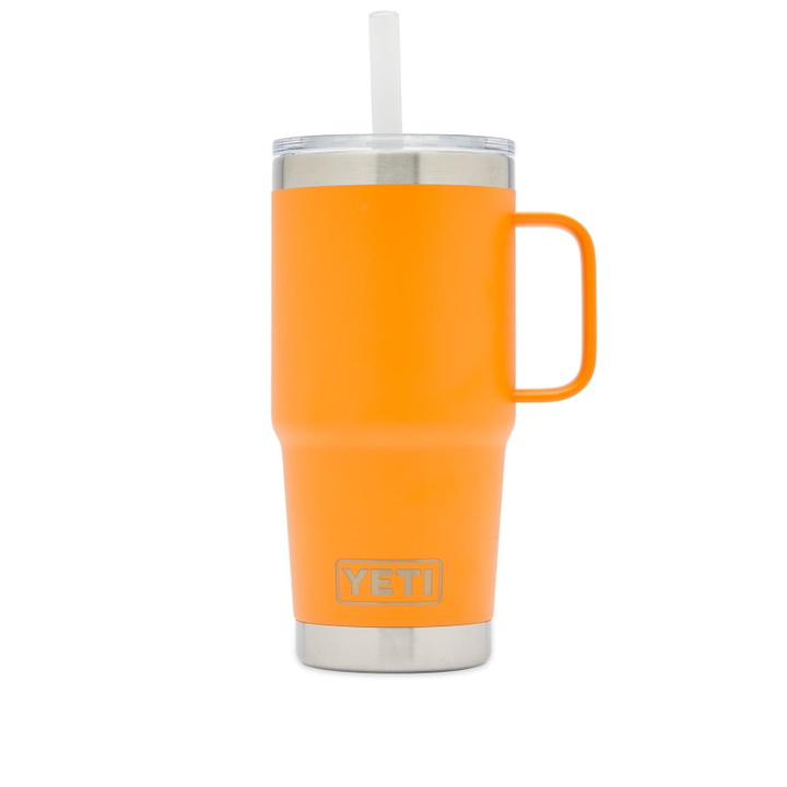 Photo: YETI 25oz Rambler Straw Mug in King Crab 