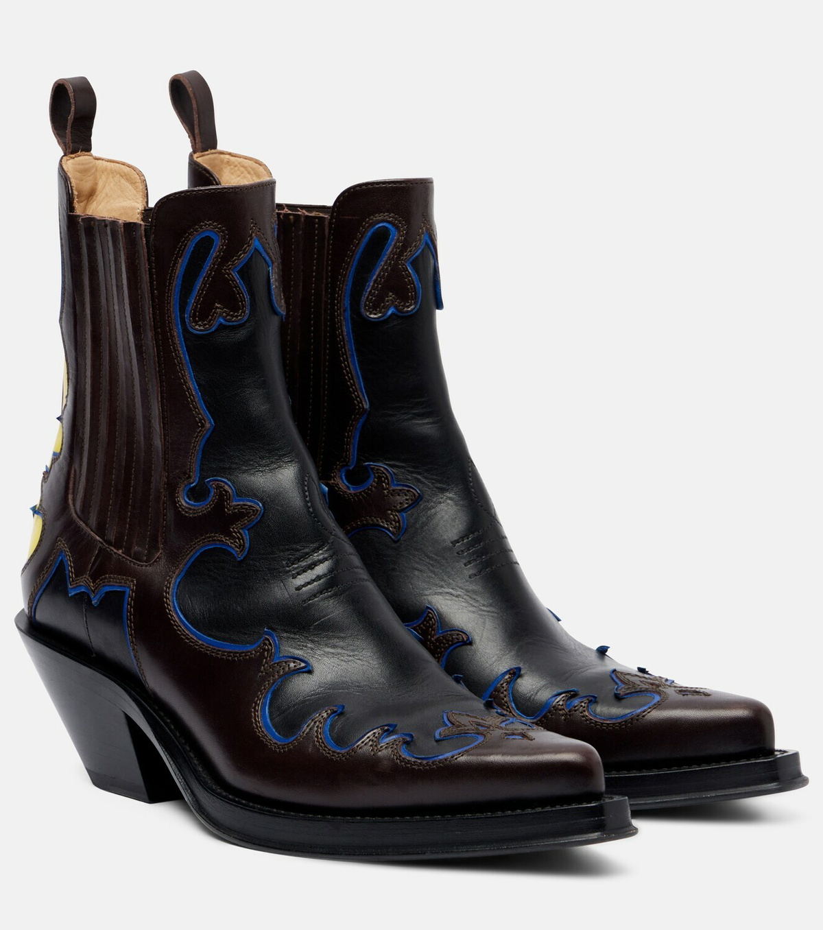 Gabriela Hearst Cassidy leather cowboy boots
