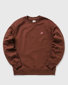 New Balance Made In Usa Crew Sweatshirt Brown - Mens - Sweatshirts