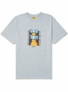 iggy - End Of World Logo-Print Cotton-Jersey T-Shirt - Gray