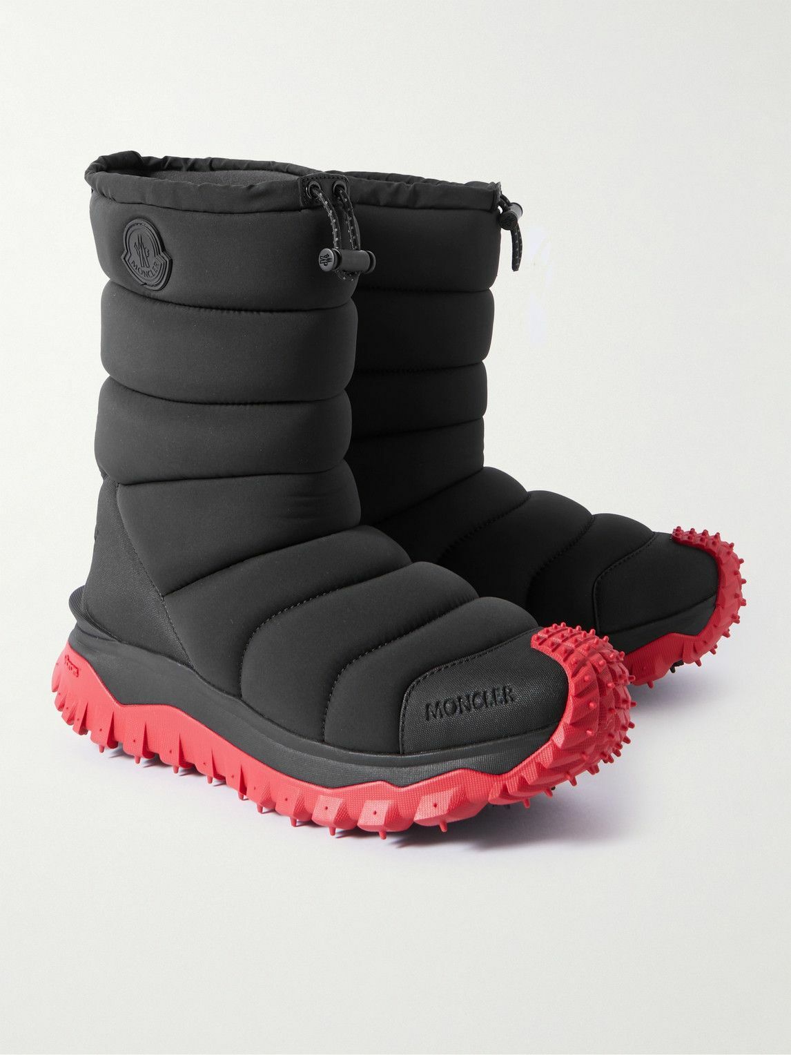 Moncler - Trailgrip Après Rubber-Trimmed Quilted Nylon Snow Boots