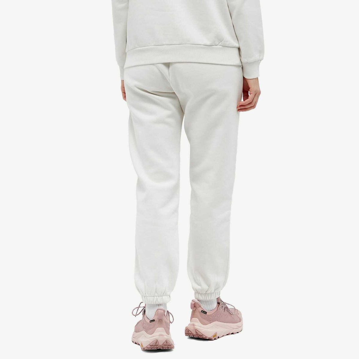 Napapijri Women's Tonal Logo Sweat Pant in White Whisper