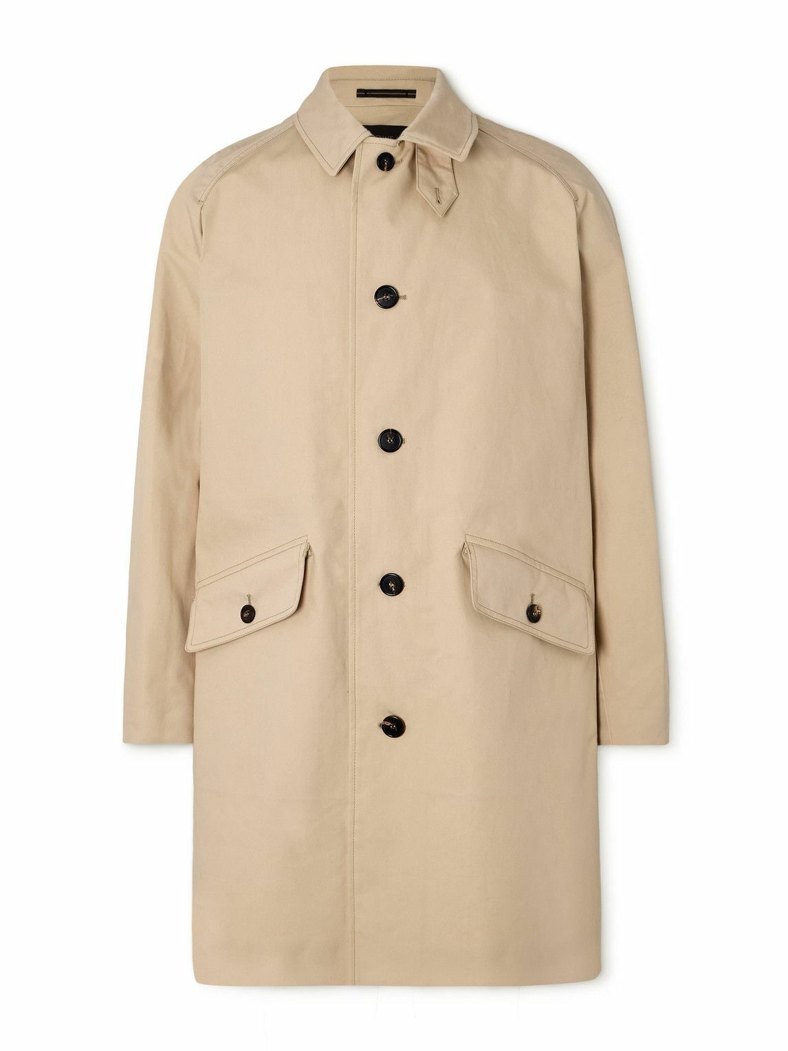 Incotex - TeknoSartorial Coated-Cotton Coat - Neutrals