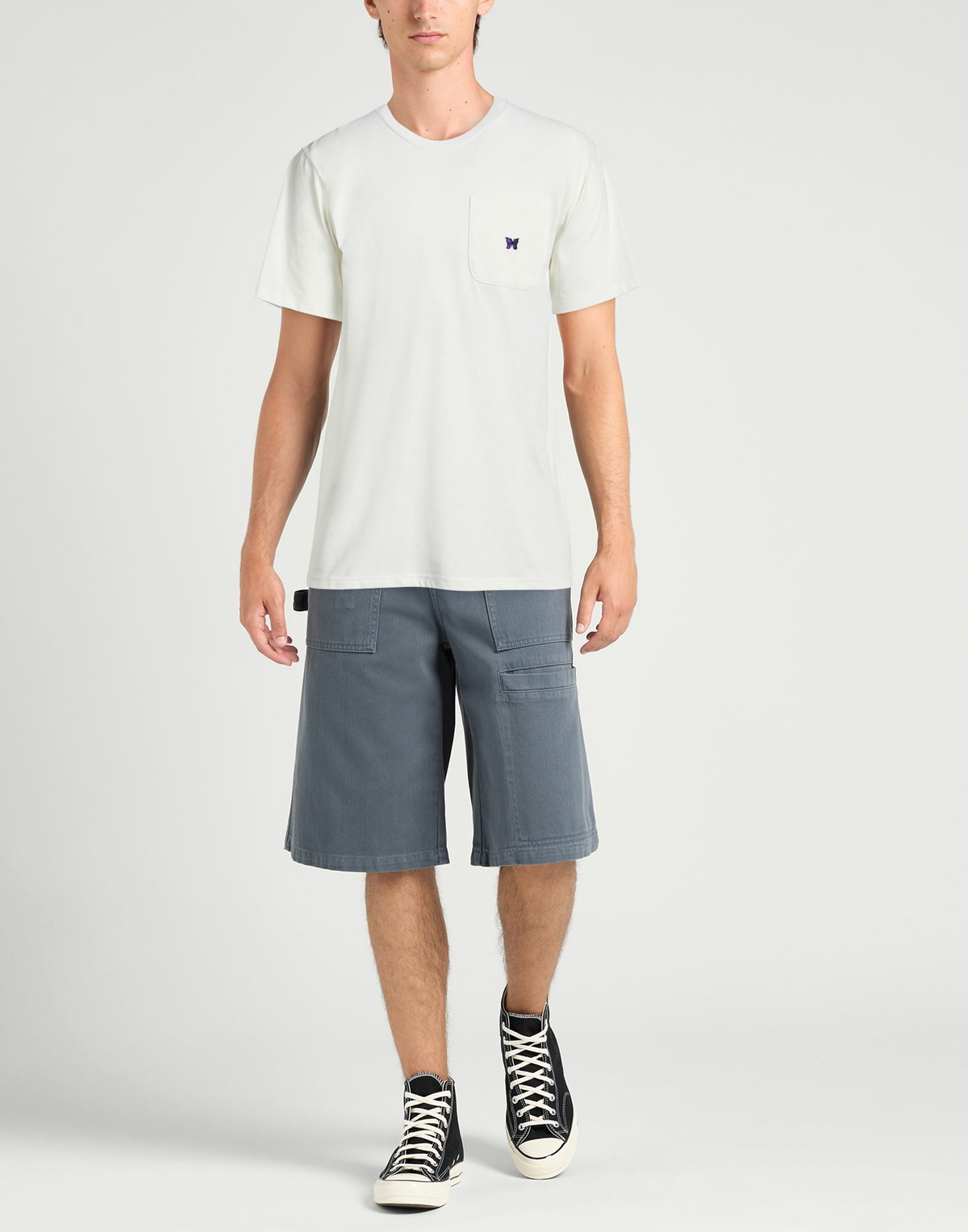 Needles Mens T-shirt in White
