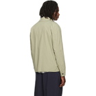 Stone Island Green 1200005 Stretch Cotton Tela 'Paracadute' Overshirt