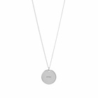 A.P.C. Eloi Necklace in Silver