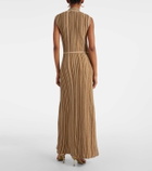 Veronica Beard Anna striped maxi dress