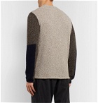 Folk - Colour-Block Knitted Sweater - Neutrals