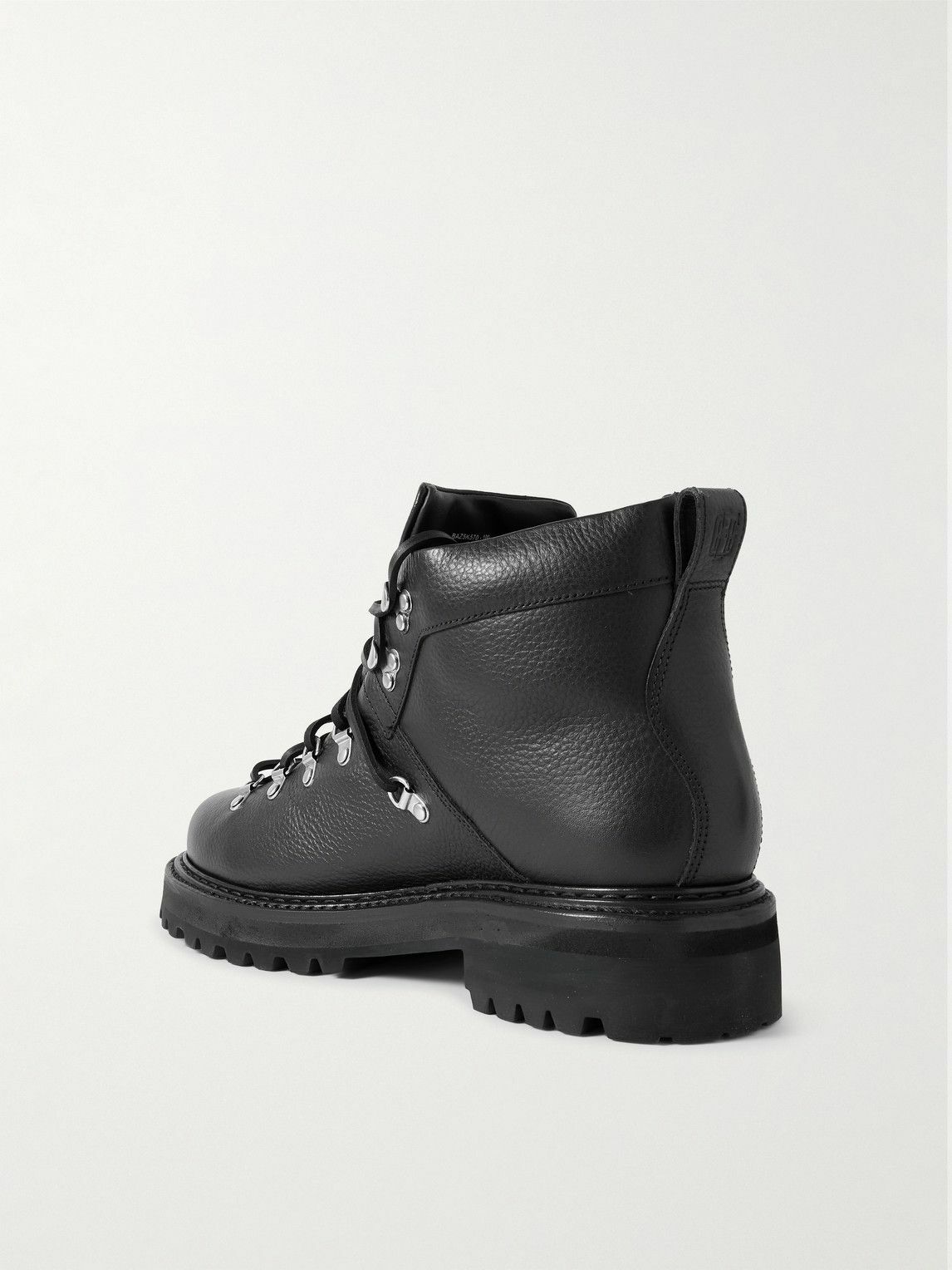 G.H. BASS - Mason Alpine Full-Grain Leather Lace-Up Boots - Black