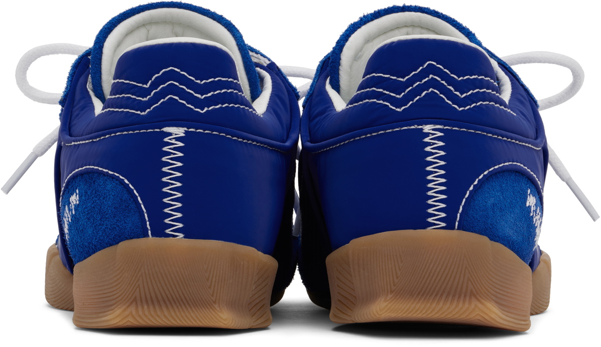スニーカー Sneakers - Ader Error - Leather - Blue Blue Paneled Sneakers by ADER error on Sale