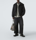 Balenciaga Checked cotton flannel shirt
