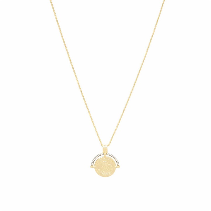 Photo: Missoma Women's x Lucy Williams Roman Coin Necklace in Gold 
