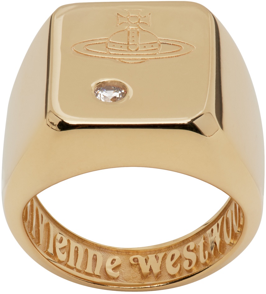 Vivienne Westwood Gold Carlos Ring