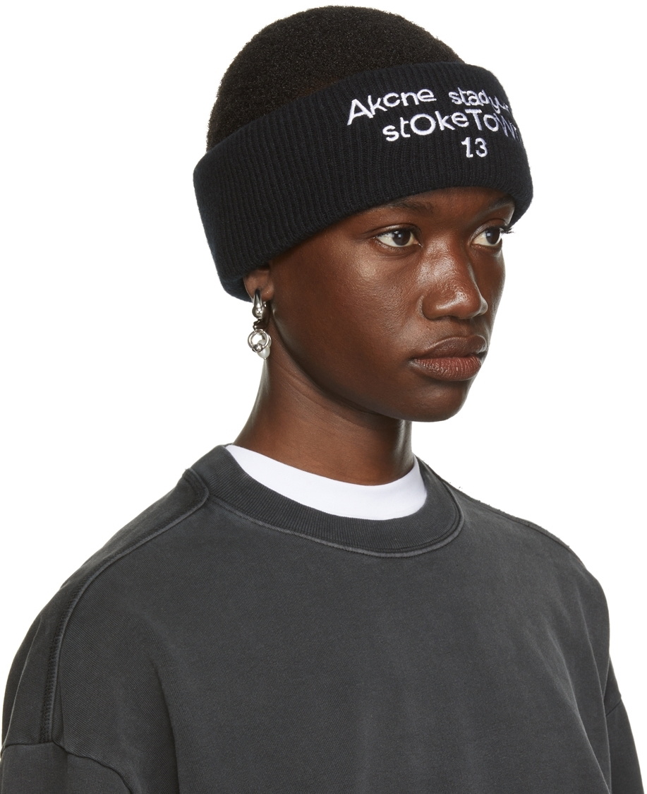 Acne Studios ブラック ヘッドバンド 中古・古着通販】ACNE STUDIOS (アクネ ストゥディオス) フェイス