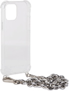 1017 ALYX 9SM Transparent Chunky Chain iPhone 12 Case