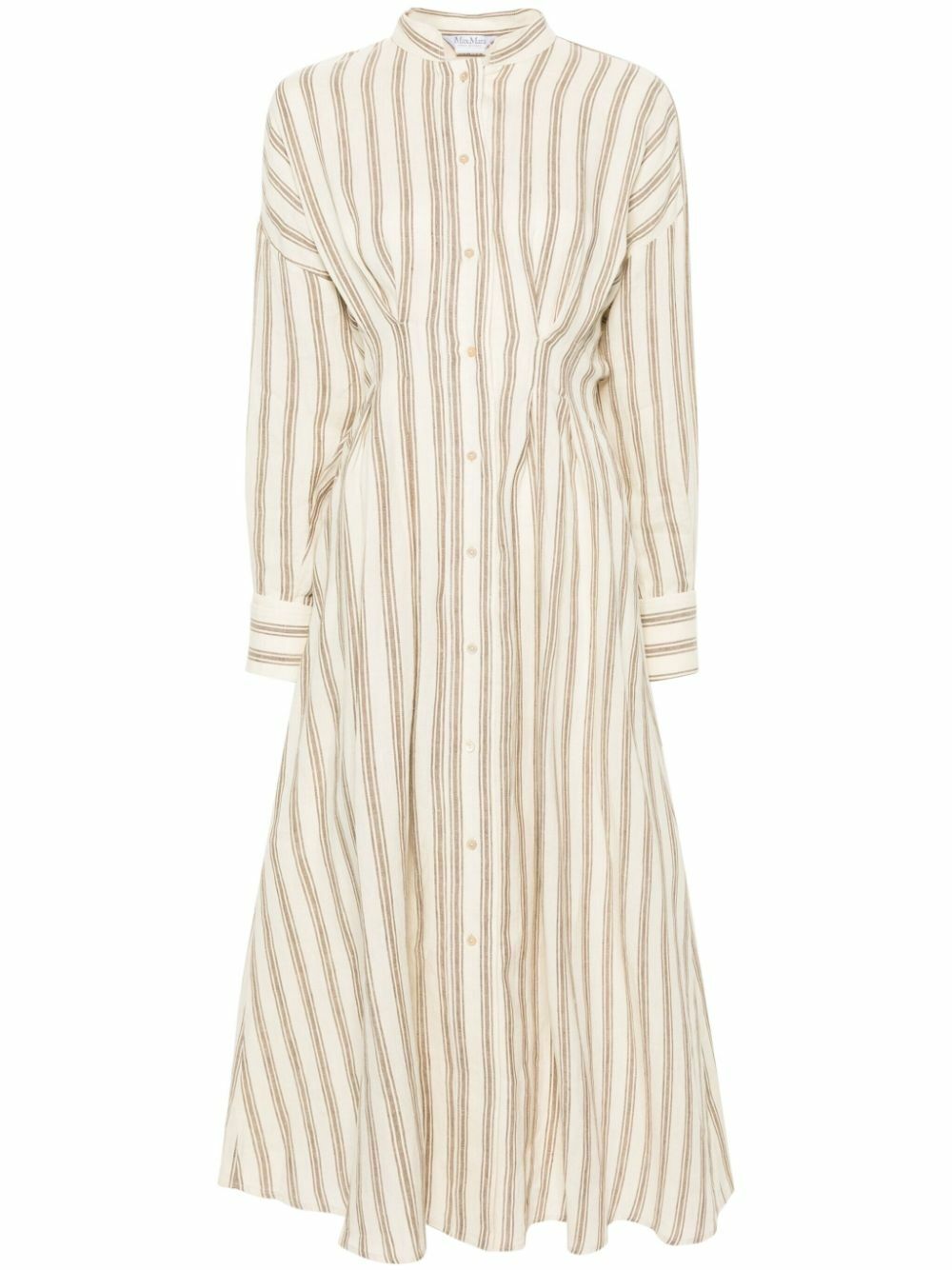 chinese dress ladies TABLE Linen Shirt Dress - Max Mara linen shirt dress