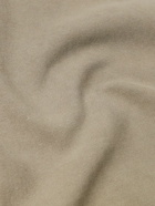 Rick Owens - Moncler Tarp Logo-Appliquéd Distressed Cotton-Blend Jersey Sleeveless Sweatshirt - Brown