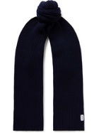 A.P.C. - Ribbed Wool and Cashmere-Blend Scarf