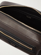 TOM FORD - Pebble-Grain Leather Wash Bag