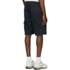 Stone Island Navy L100018 Cargo Shorts