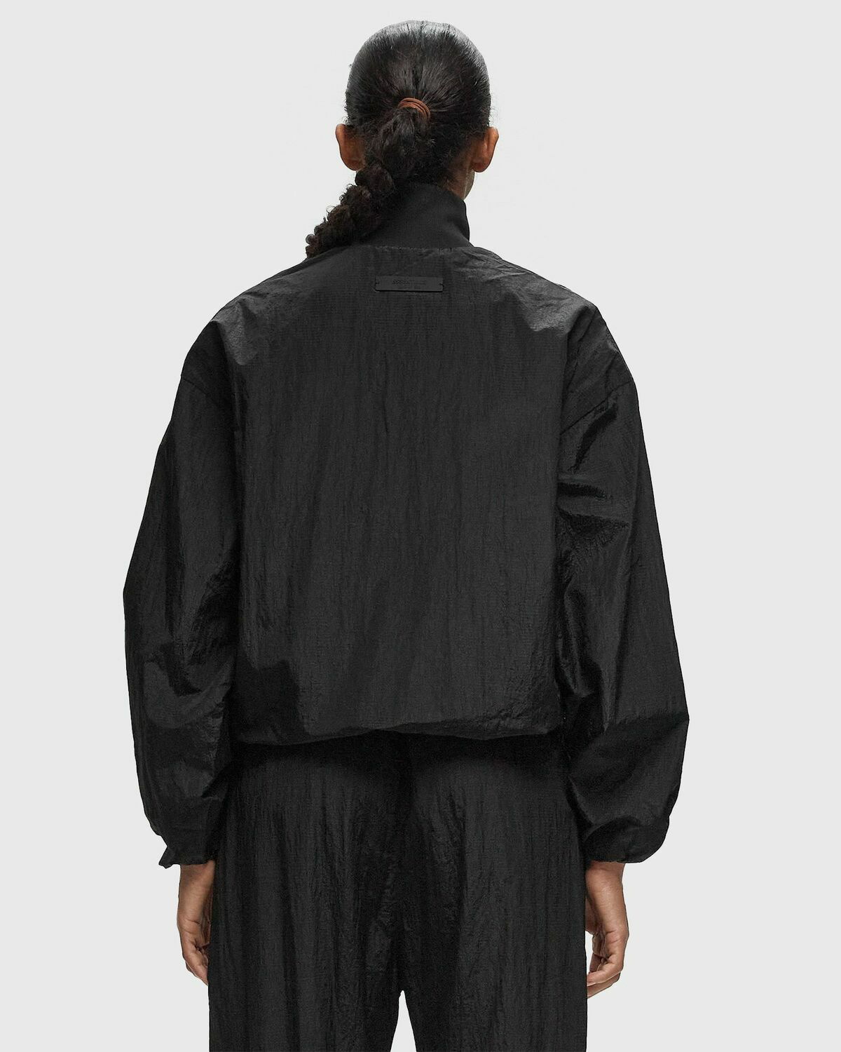 Fear Of God Essentials Ripstop Track Jacket Black Track Jackets
