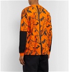 Carhartt WIP - Twill-Panelled Printed Cotton-Jersey T-Shirt - Orange