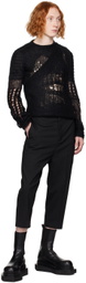 Rick Owens Black Spider Banana Sweater