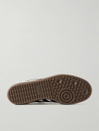 adidas Originals - Bape Samba Rubber-Trimmed Leather Sneakers - White