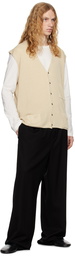 The Row Beige Tarik Vest