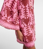 Johanna Ortiz Wild Savannah printed linen tunic