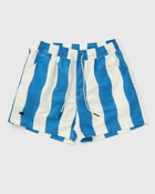 Oas Waver Swim Shorts Blue/White - Mens - Swimwear