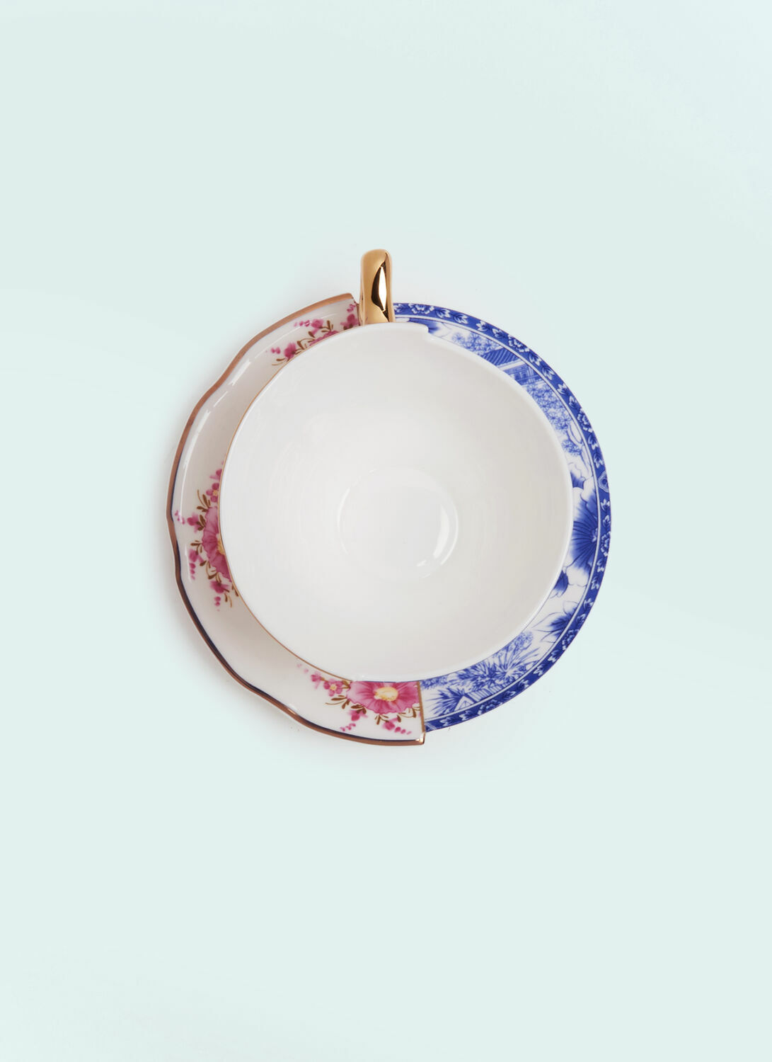 Seletti Hybrid Zenobia Teacup With Saucer
