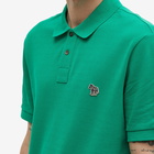 Paul Smith Men's Regular Fit Zebra Polo Shirt in Green