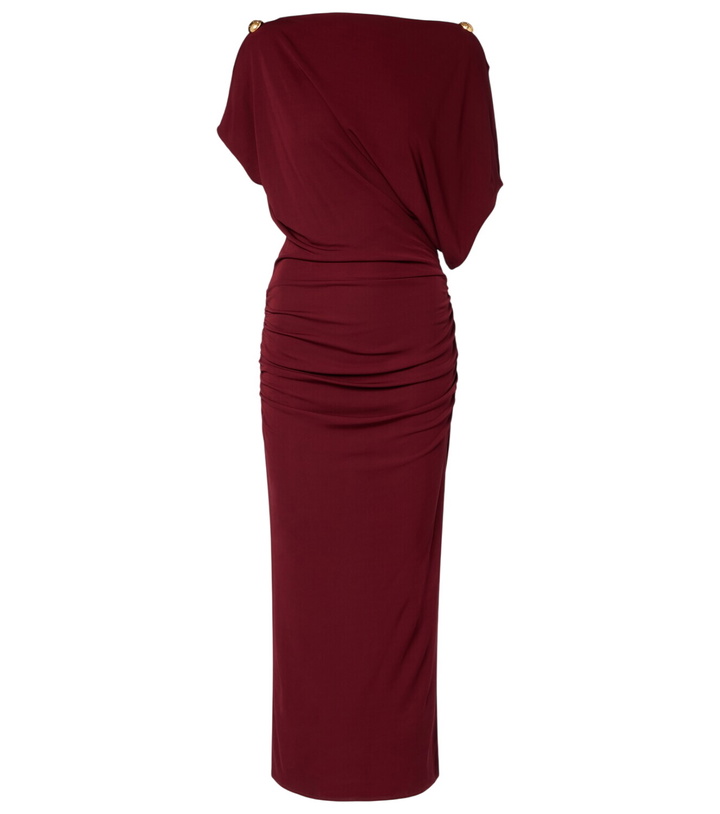 Photo: Altuzarra Brina embellished draped jersey gown