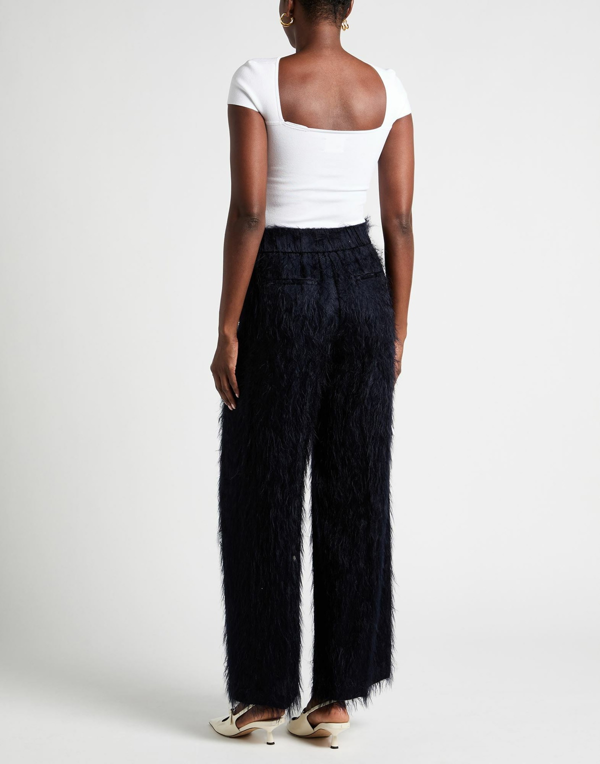 Peserico Womens Pants Midnight in Blue