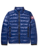 CANADA GOOSE - Crofton Slim-Fit Quilted Recycled Nylon-Ripstop Down Jacket - Blue - S