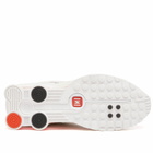 Nike Women's Shox R4 W Sneaker in White/Phantom/Red