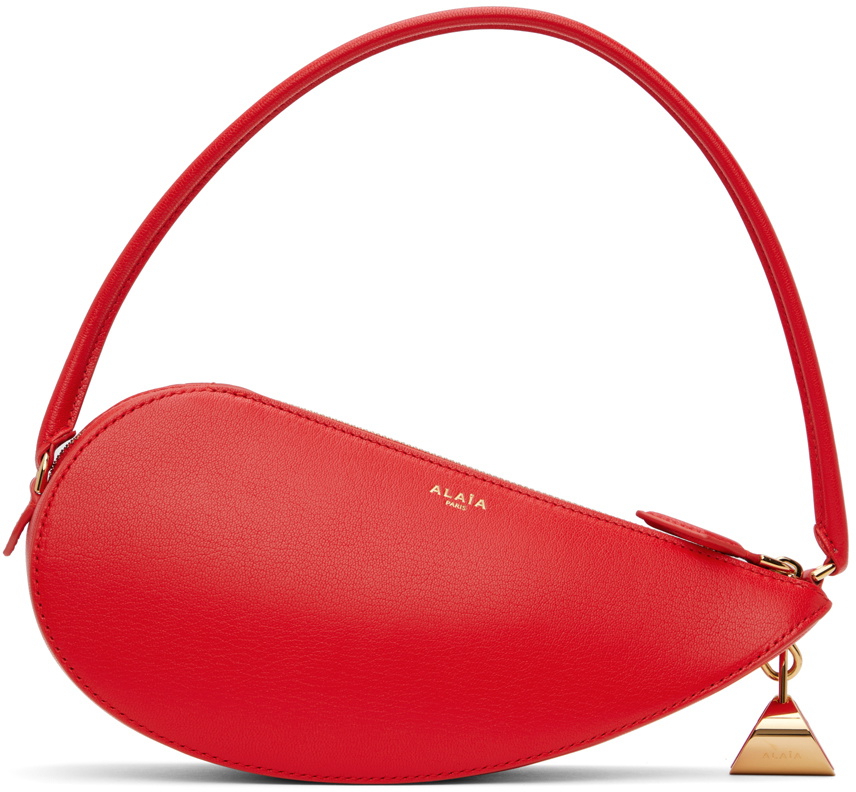 ALAÏA Red 'Le Demi-Cœur' Bag ALAÏA
