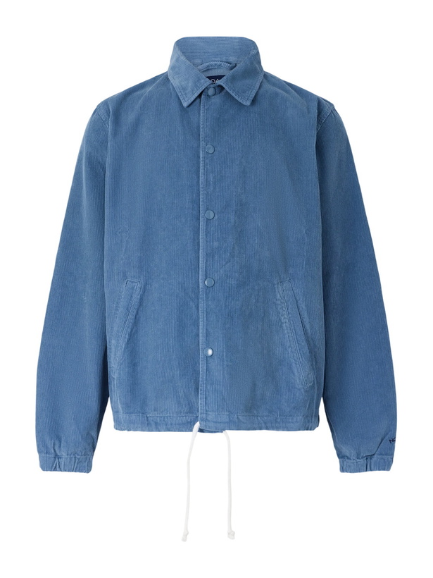 Photo: Noah - Cotton-Corduroy Jacket - Blue