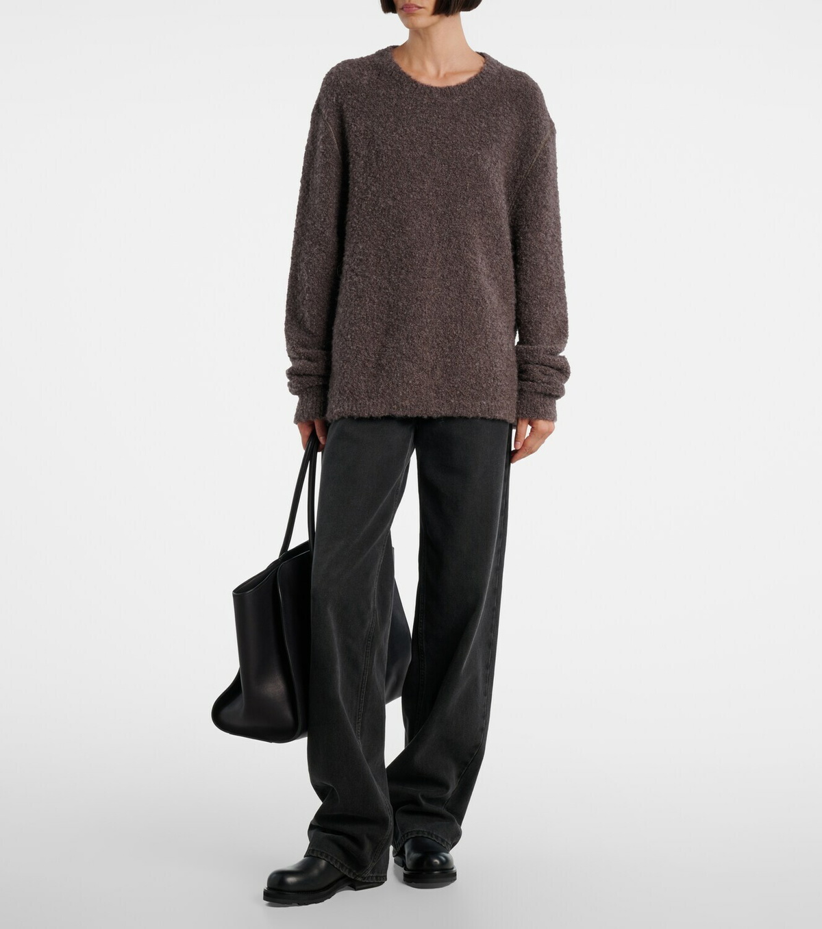 The Row Leather Chelsea boots