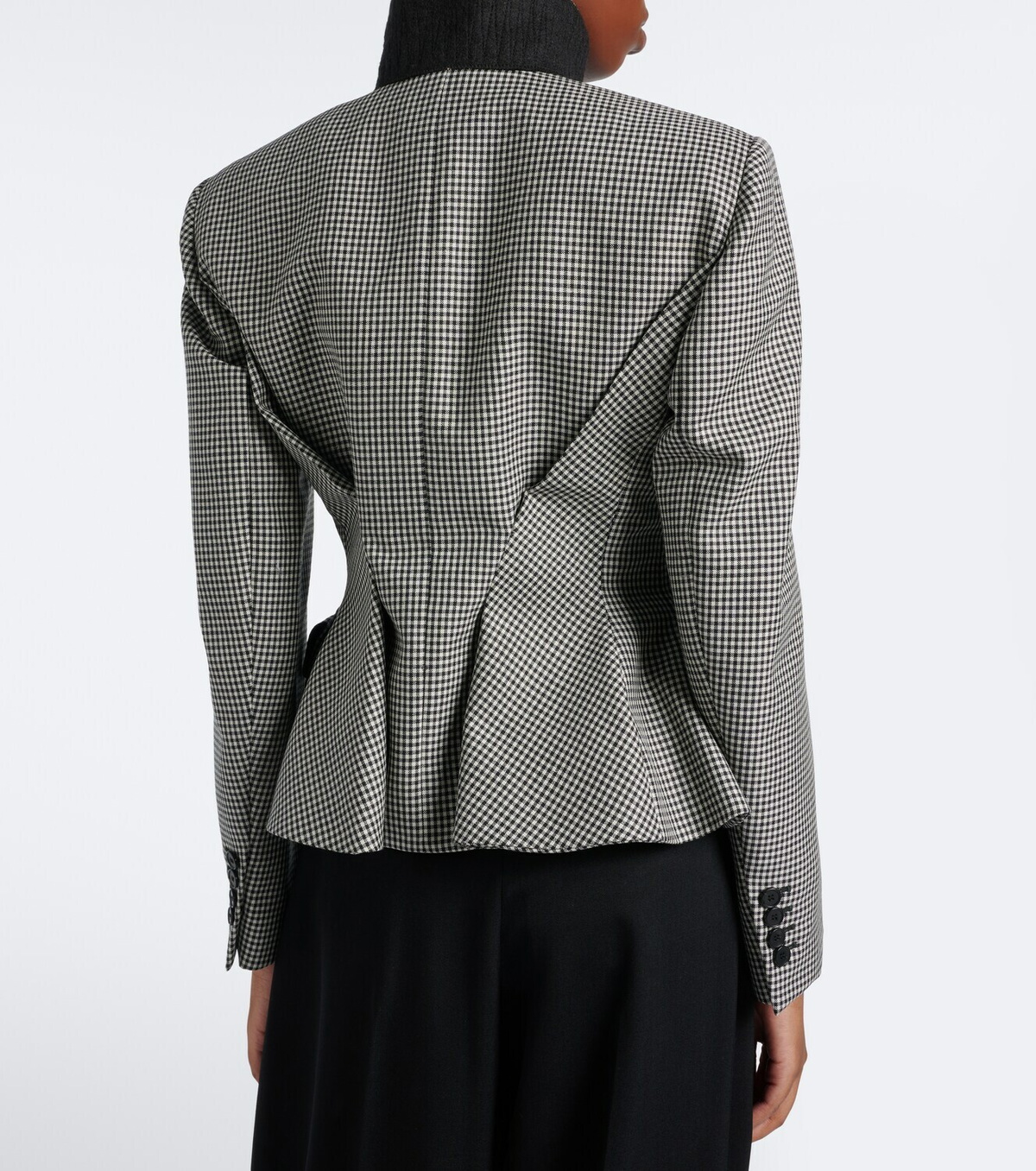 Givenchy Pinch houndstooth wool and mohair jacket