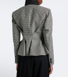 Givenchy Pinch houndstooth wool and mohair jacket